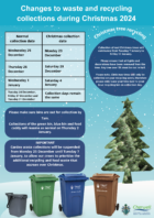 Information about refuse collections around the Christmas period 2024