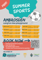 Summer Sports Poster